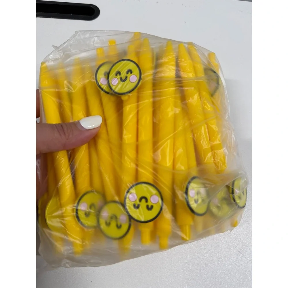 72 pcs Smiley Face Stationery Set Spiral Notebooks Weekly Planner Checklist Pens